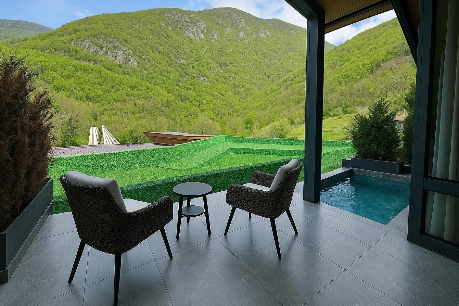 Resort Ujevara E Drinit Peje Exteriér fotografie